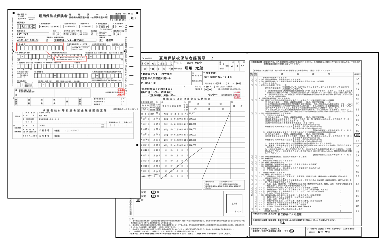 離職票