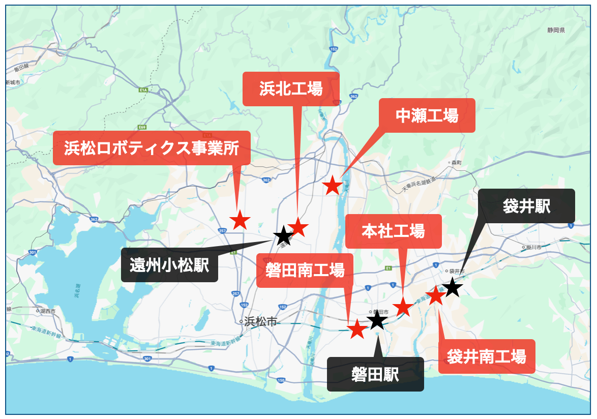 ヤマハ期間工マップ